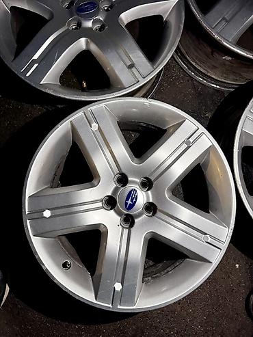 диски форанер: Литые Диски R 17 Subaru, Комплект, отверстий - 5, Б/у — 2