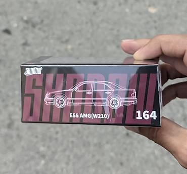 avtomobil şəkilləri: Mersedes benz E55 AMG W210 shadow 1/64 Diecast model şəkillərdə — 4