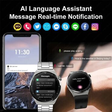 Ručni satovi: Smart watch, Muški — 19