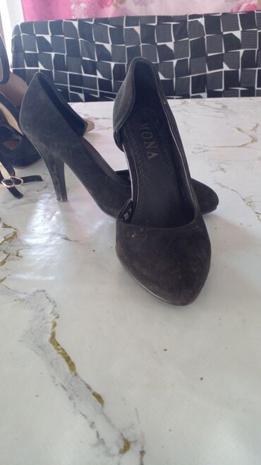 женские весенние туфли: Туфли ALS, 36, цвет - Черный