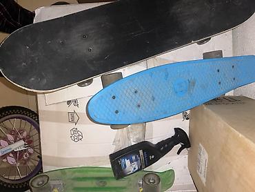 Скейтборды: Skateboard və kruizer dəsti - 1 ədəd klassik taxta skateboard: tam — 2