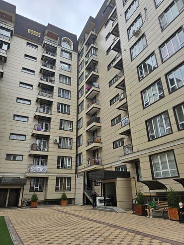 эмаком ош ипотека: 2 комнаты, 77 м², Элитка, 10 этаж, ПСО (под самоотделку)