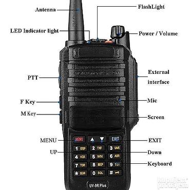 Hunting & Fishing: Radio stanica baofeng uv9r novo. radio stanica baofeng uv9r novo — 1
