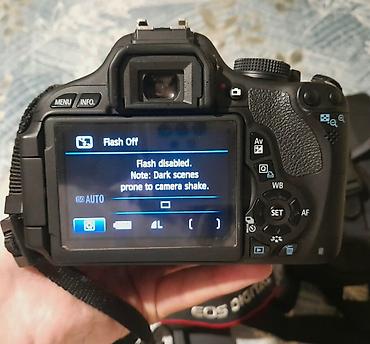 pirinter canon: Canon EOS 600D DSLR fotoaparat komplekt Fotoaparat, demək olar ki — 4