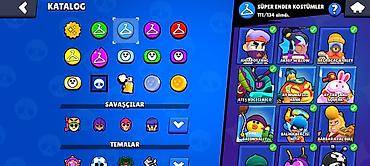 Video oyunlar və konsollar: Brawl Stars hesabı – tam dolu, yüksək səviyyəli hesab - Hesab — 5