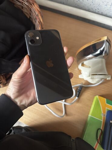 мдрегион международная сеть магазинов поисковой техники бишкек фото: IPhone 11, Б/у, 64 ГБ, Черный, 100 %
