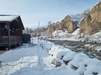 Посуточная аренда домов: 60 м², 3 комнаты, Утепленный, Евроремонт, Кондиционер — 13