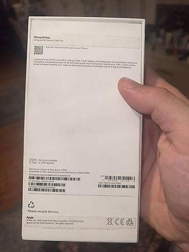 iphone 16 satılır: IPhone 16 Plus, 128 GB, Qara, Face ID — 4