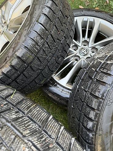 camry 5: Комплект колес Toyota: литые диски + зимние шины - Количество: 4 — 4