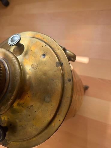 antik samovar alıram: Əla vəziyyətdə, 17 möhürlü 1874cü ildən qalma 150 illik antik — 4