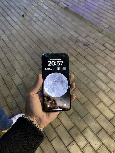 iphone x dubai qiymeti: IPhone 14 Pro Max, 256 GB, Deep Purple, Zəmanət, Simsiz şarj, Face ID