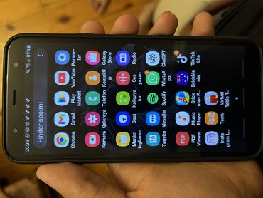 Samsung: Samsung Galaxy J4 Plus, 16 GB, rəng - Qara, Sensor