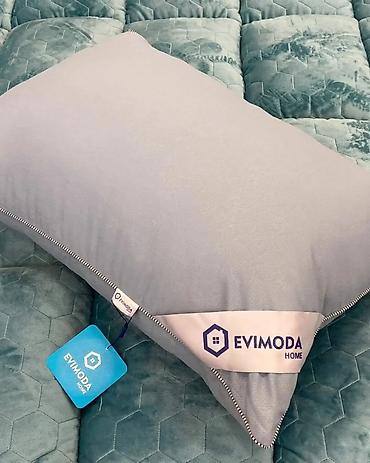 Balışlar, yastıqlar: Evimoda nano elyaf sadə yastıq Hərşeysizlərinrahatlığıüçün🙂 Hərcür — 2
