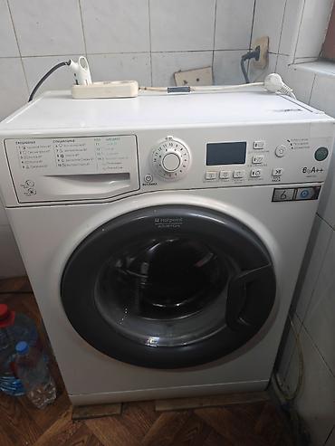 Стиральные машины: Hotpoint Ariston WMSG 602 paltaryuyan maşın - Yükləmə: 6 kq - Enerji — 3