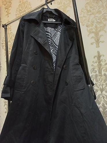 firma collection: Тренч OGGI Collection, черный - Классический двубортный крой с — 1