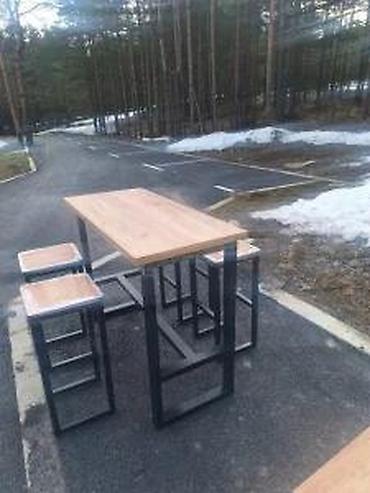 Setovi stolova i stolica: Izrada barskih stolova i stolica rx621 | izrada po meri dezen ploče po — 1