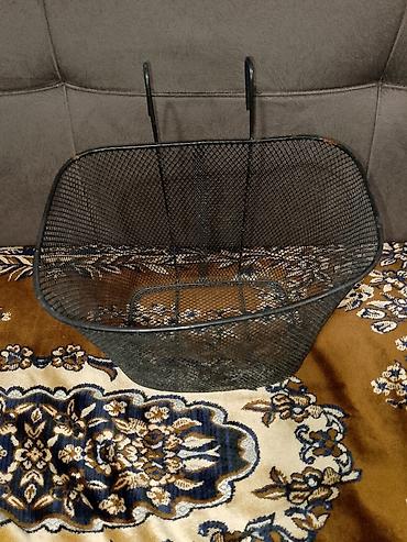 idman velosiped: Velosiped üçün ön səbət - Material: möhkəm metal tor (mesh) — 1