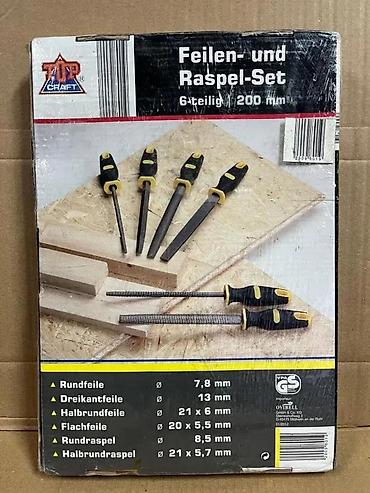 parkside cekic: TOP CRAFT Feilen- und Raspel-Set – set turpija i rašpi, 6 delova — 2