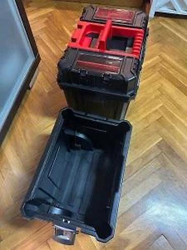 parkside alati: Modularna kutija za alat sa točkićima i teleskopskom ručkom - — 4