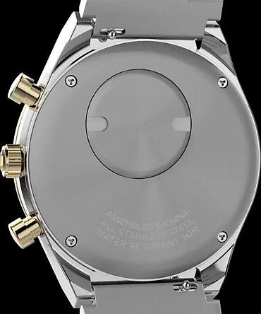 Ručni satovi: AKCIJA - TIMEX Q Timex Chronograph TW2W64200UK - 40mm - Crna Potpuno — 7