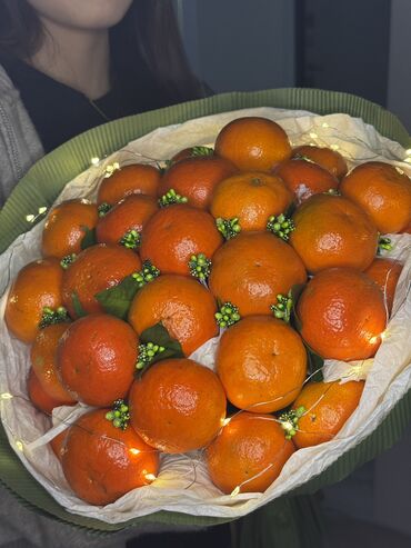 делаю букеты: Тот самый мандариновый букет 🍊🎀 Самый оригинальный подарок ДВА В