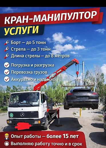 Стрела 8 м, 3 т, Борт 5000 кг