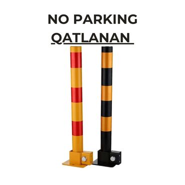 вызов ветеринара на дом: NO PARKING DƏMİRİ BOLLARD NO PARKİNG Sarı-qırmızı və Sarı-qara