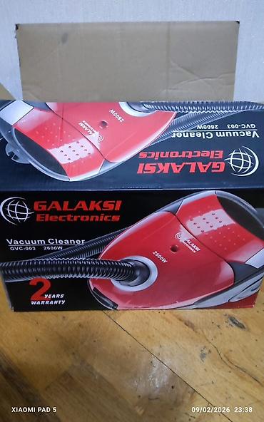 plitə: GALAKSİ Electronics tozsoran – model GVC-003, 2600W - Güclü 2600W — 4