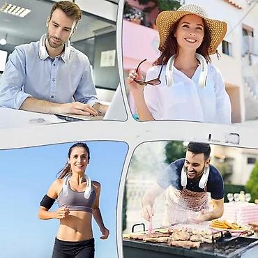 Mini prenosivi ventilatori: USB MINI VENTILATOR ZA VRAT NOV ARCTIC AIR COOLER PRENOSIVI | Cene — 3