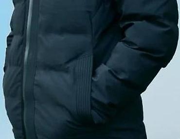 Zimske jakne: Muška zimska parka – crna - Duga silueta do sredine butina, ravnog — 13