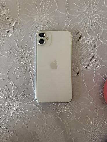 IPhone 11, Б/у, 128 ГБ, Белый, Коробка, 69 %