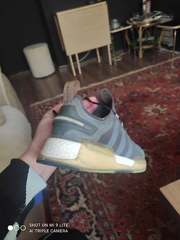 адидас: Adidas kişi idman ayaqqabısı - Model: Adidas (çoxzolaqlı yan dizayn) — 6