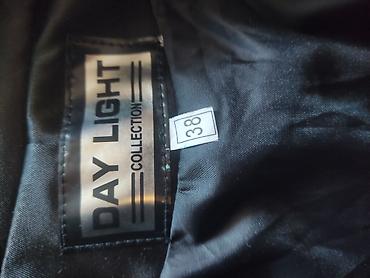 женские длинные пальто: Qadın qısa trençkot – Day Light Collection - Rəng: qara, atlas-parlaq — 4