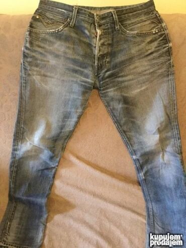 Farmerke: Original Replay farmerice 33/34 / 3 kom. 100% cotton Polustruk 45cm — 12