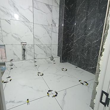 dur plaster: Профессиональная укладка керамической плитки в ванных комнатах и — 10