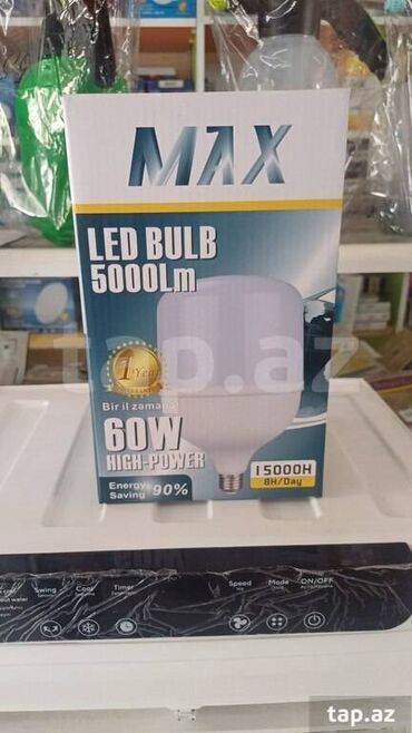 Taxta-şalban: Yeni, LED lampa