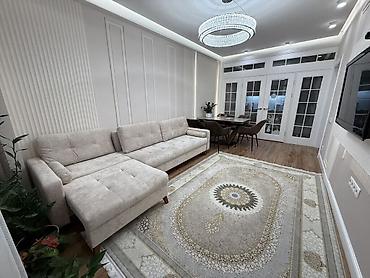 3 комнаты, 98 м², Асанбай мкр Элитка, 2 этаж, Дизайнерский ремонт