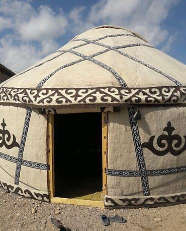 Изготовление юрт: Кыргыздын улуттук боз уйун жасайбыз. Кардар каалагандай размерлери — 5