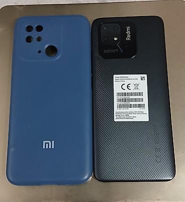 Мобильные телефоны и аксессуары: Redmi, Redmi 10C, Б/у, 64 ГБ, цвет - Черный, 2 SIM — 2
