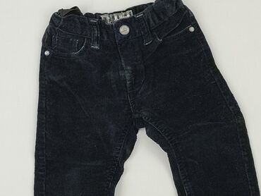 jeansy chanel: Denim pants, 9-12 months, condition - Fair