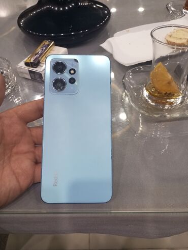 Redmi: Redmi Note 12 Pro, 128 GB, rəng - Göy, Barmaq izi, İki sim kartlı