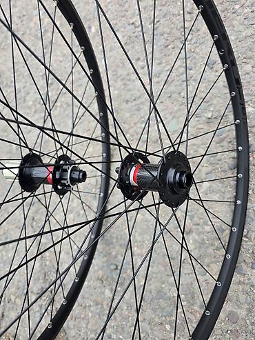 нипеля: Комплект велосипедных колёс mtb 29 (переднее + заднее) Переднее — 1