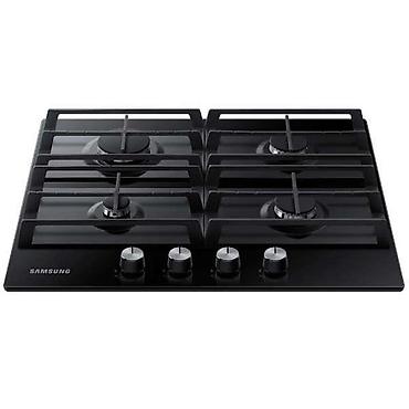 wok: Газовая печь, Samsung, Новый, Встраиваемая, цвет - Черный, Рассрочка — 4