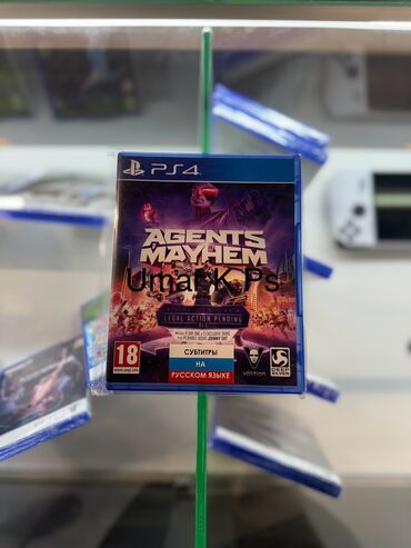 игры для playstation 4: Agents mayhem Игры на ps Ps игры Видео игры Игровые диски Диски ps