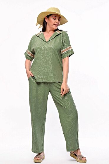 Kompleti: ***Hit kompleti za punije dame cena 3600 Pamuk viskoza elastin Siri — 10