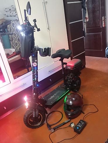 Elektrikli samokatlar: Elektrik skuter – FaSTer RS7 - Güclü elektrik skuter, oturacaqlı — 13