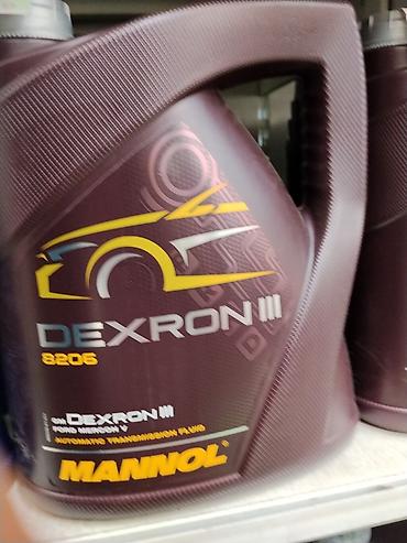 MANNOL Dexron III 8206 — трансмиссионная жидкость для автоматических