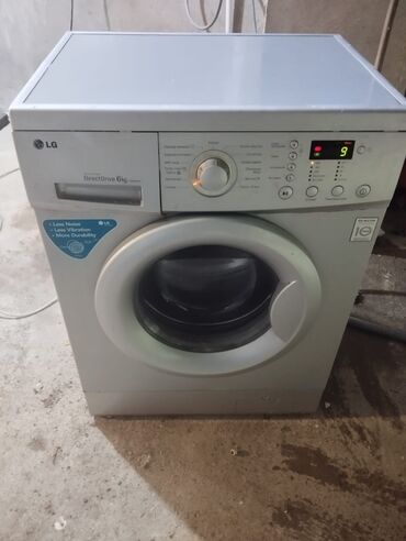 pendir qizardan: Paltaryuyan maşın LG, 6 kq, Avtomat, Qurutmasız, Kredit yoxdur