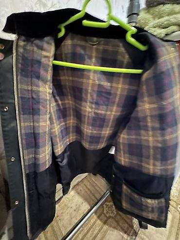 мужиской куртка: Мужская куртка, XL, Barbour, Б/у, цвет - Зеленый, Самовывоз — 1