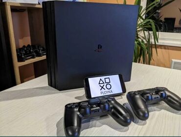 playstation бишкек: PS4 pro max, модель 3/3 ревизия 3/3, память 1000гиг, 4К, HDR, комплект